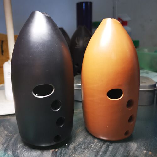 埙宽音域十孔笔筒默默西风