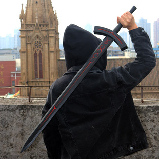 FATE命运之夜PU刀剑Swords石中胜利之剑塑料儿童玩具黑化剑软胶