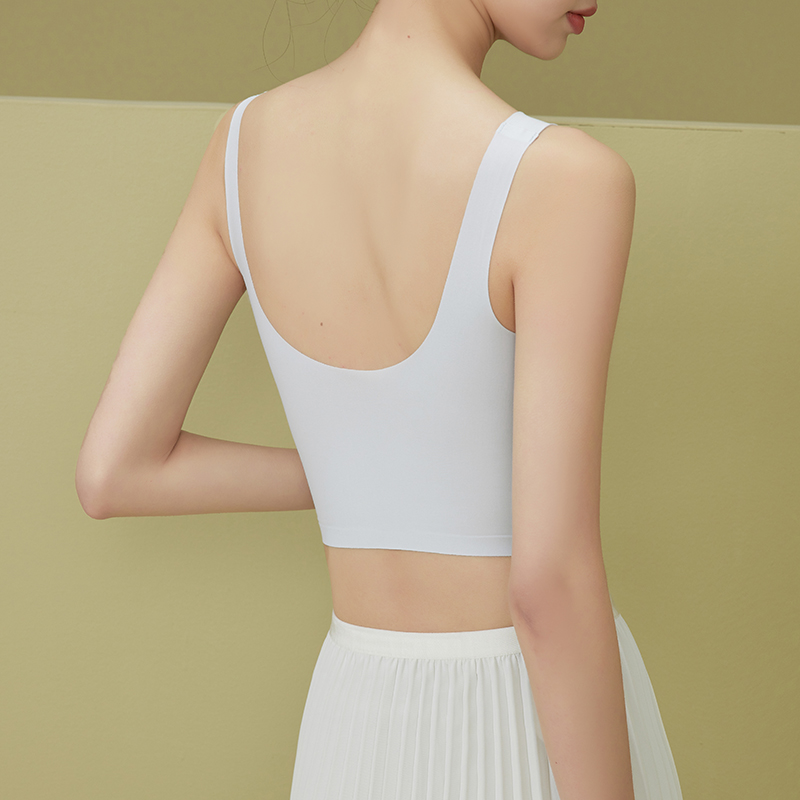 思篇免穿文胸高弹一体式美背背心