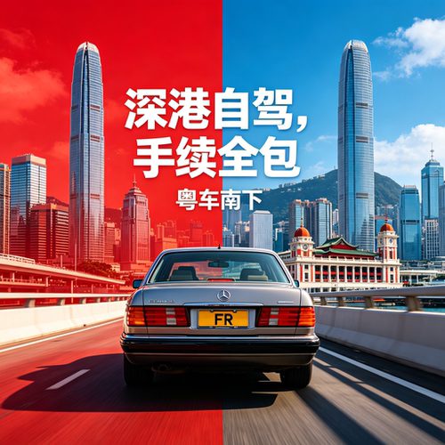 粤车南下FR香港驾照免试换领FT车牌申请内地驾驶证换执照代办理