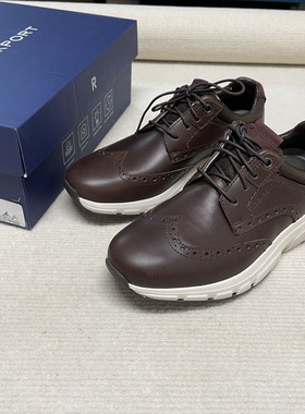 Rockport/乐步布洛克休闲男鞋 商务休闲皮鞋