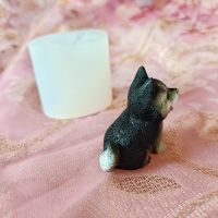 Mizi Husky Silicone mold Husky food-grade fondant mousse chocolate baking mold resin resin thumbnail 4
