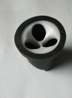 toto原装603VL/VLF冲水阀配件 出水管密封胶套 防臭皮塞 整流器