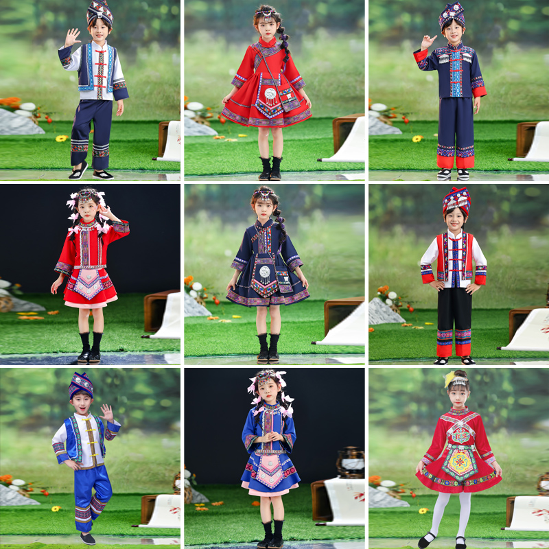 少数民族服装冬款连衣裙