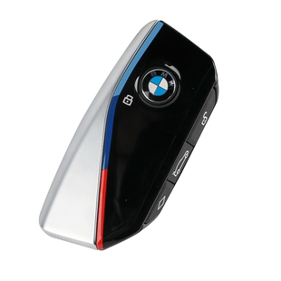 25新款宝马5系7系X5X7X1X3升级金属钥匙壳高配钥匙套替换外壳改装