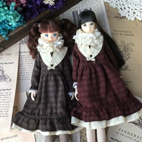 Blythe xiaobu Azone Mico ob24 Araki Momoko Doll Tea Tea Dye Retro Платье место