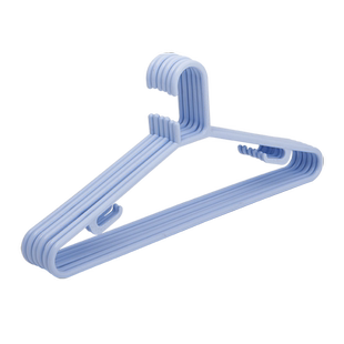 汇丰信佳大码衣架45cm加粗加厚家用塑料衣架子晒衣服凉衣架撑子