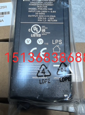 全新飞宏POE29U-1AT 工业相机POE供电模块 议价