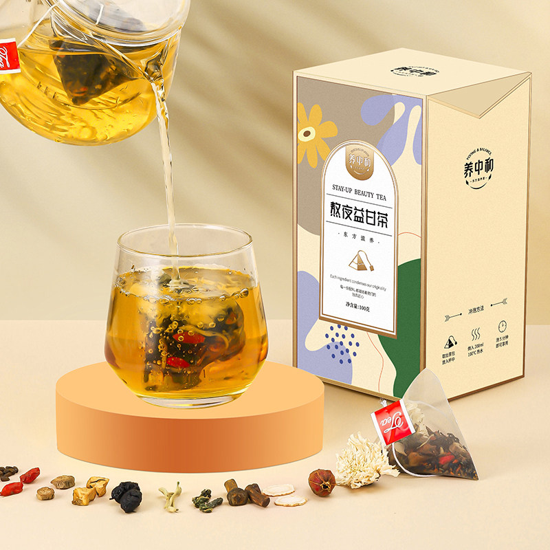 养中和熬夜益甘茶养生调理养身花草茶新茶茶包小袋送礼盒装100g|msdalam kategori teh, alternatif/bunga/buah-buahan/pemprosesan semula teh, alternatif/Teh herba - dari Buy2taobao.com untuk memberikan perkhidmatan ejen Taobao profesional membeli