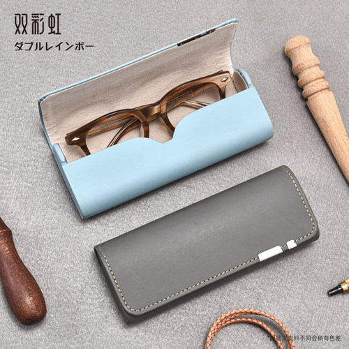 日系眼镜盒高级感便携防抗压