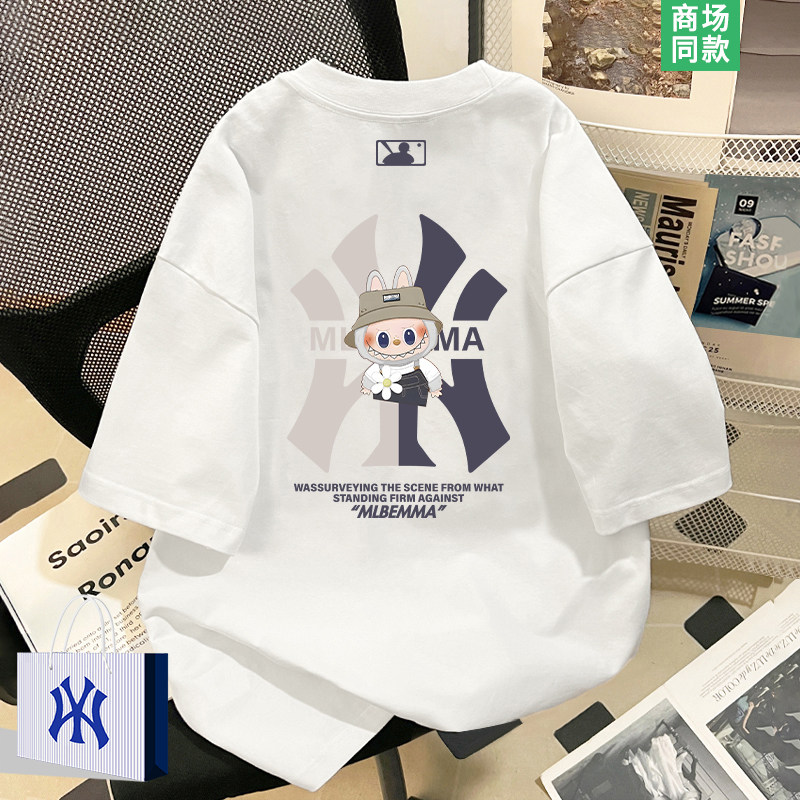 【3折专区】拉布布t恤女2025新款夏季女生高级感chic别致短袖上衣