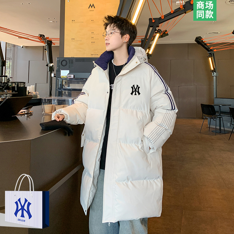 中长款棉服男士连帽棉袄外套