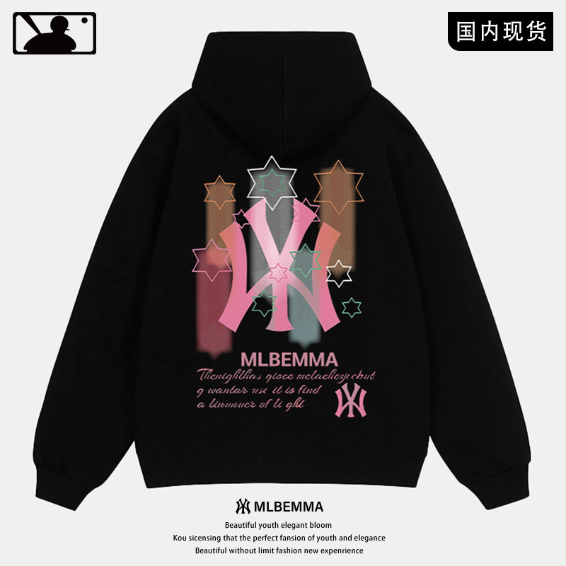 【奥莱折扣】美式连帽卫衣男款春秋季2026新款宽松大码青少年帽衫