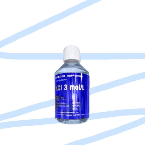 瑞士梅特勒电极保护液3mol KCI  250ml 原装进口 250ML 瓶装溶液
