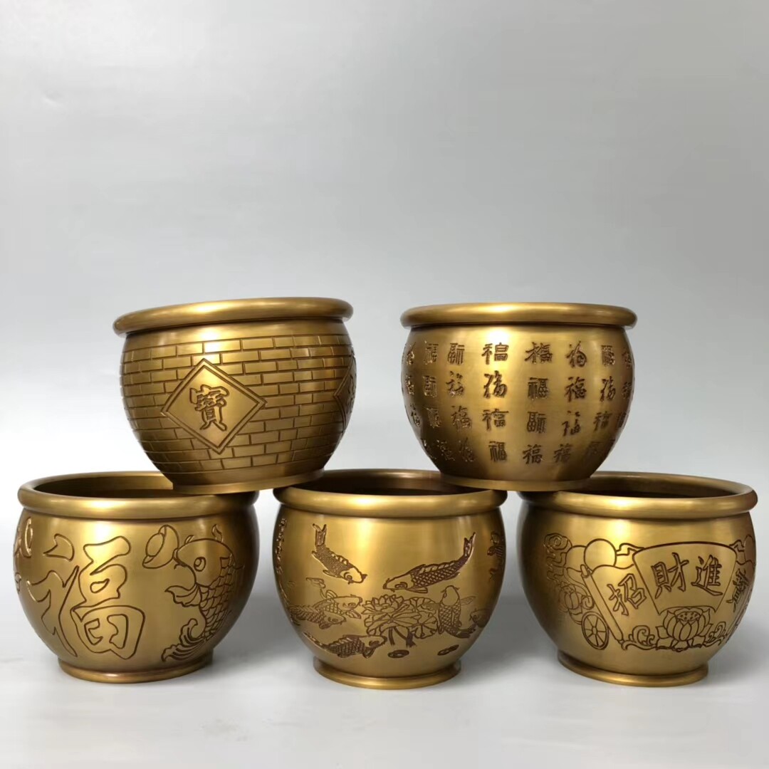 小号招财进宝连年有余风水摆件
