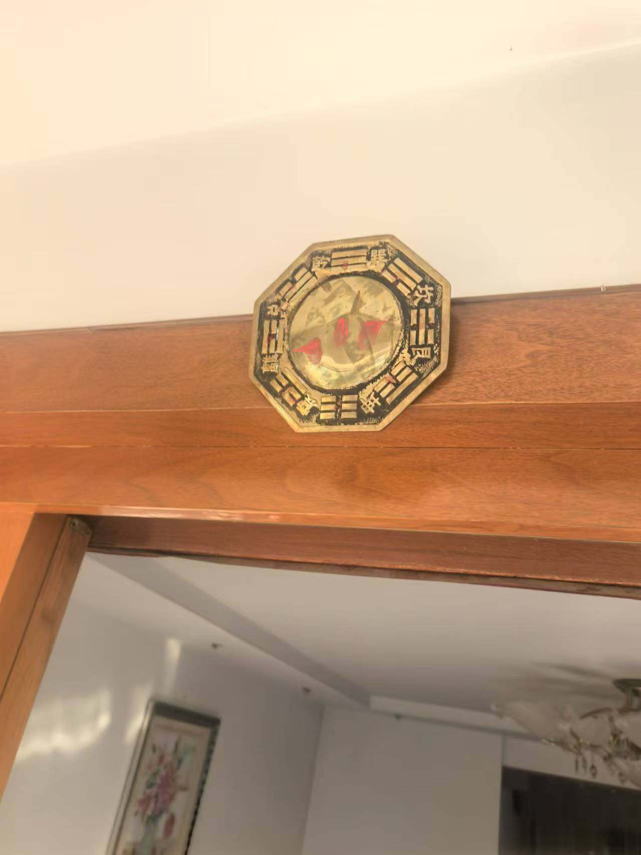 天斩铜太极八卦镜摆件反弓凸镜凹镜中玄关家居大门对楼梯电梯路冲,家居饰品,装饰摆件,淘宝优惠券,粉丝福利购,淘宝优惠卷