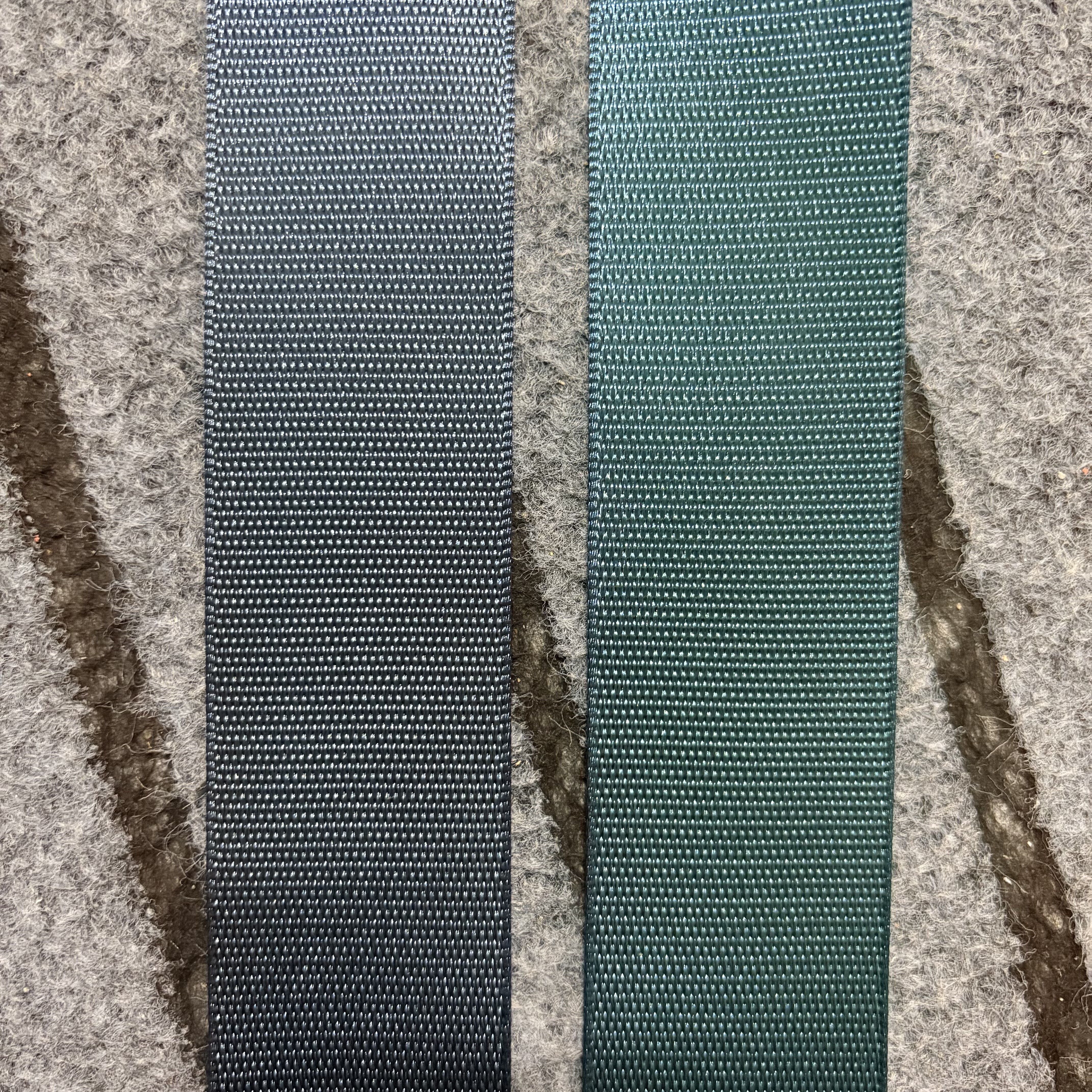 原车欧标藏蓝色汽车通用型安全带欧标座椅改装织带辅料不带总成