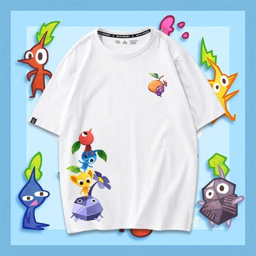 皮克敏PIKMIN4动漫周边休闲短袖