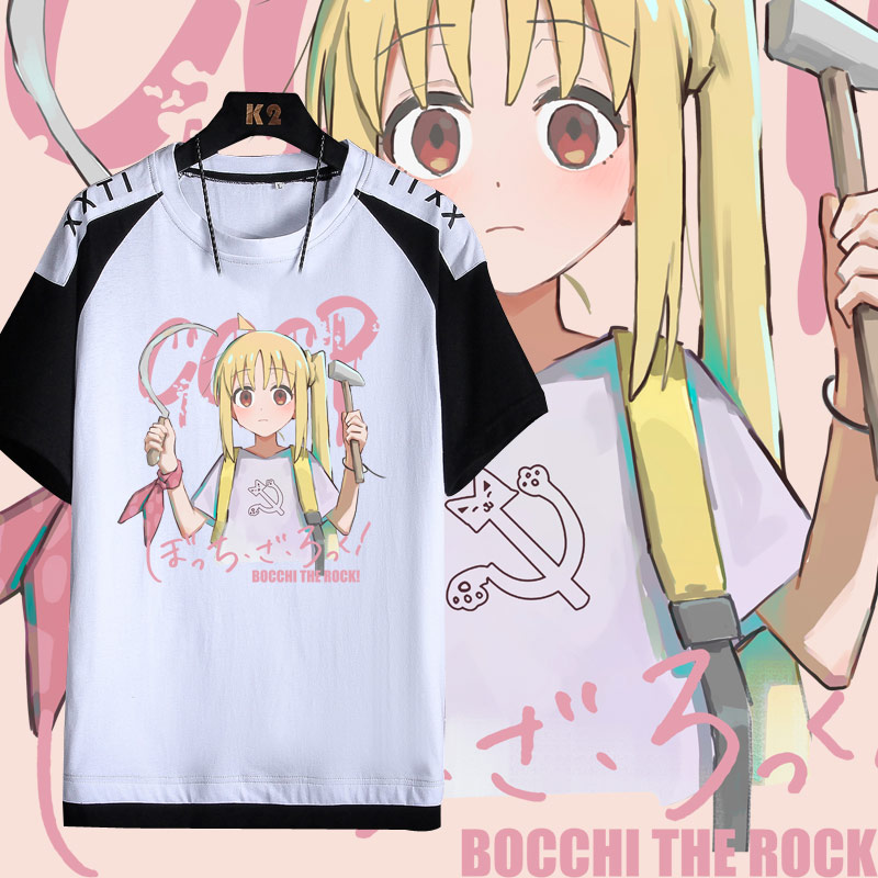 孤独摇滚伊地知虹夏苏联CCCP短袖