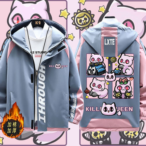 JOJO的奇妙冒险杀手皇后夹克棉服