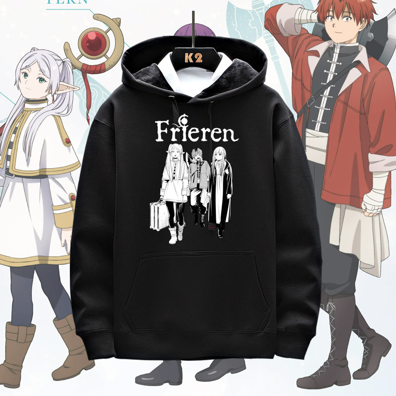 葬送的芙莉莲Frieren加绒卫衣