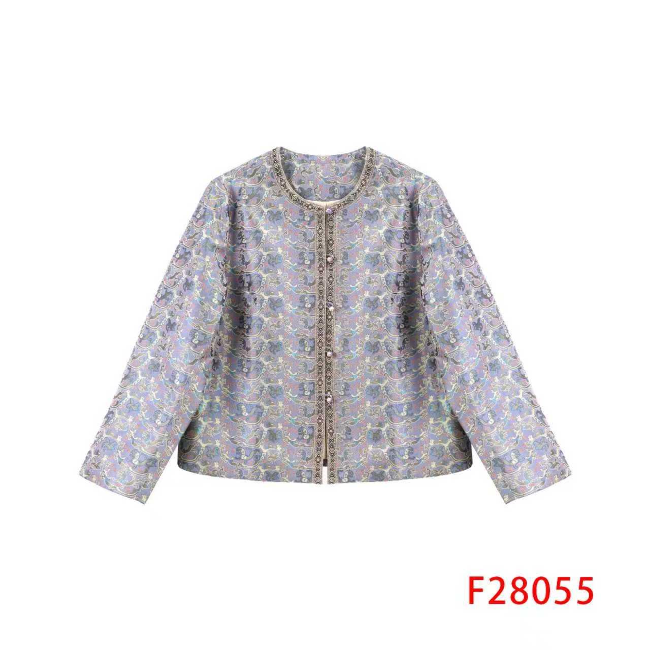 【邢康莉甄选】登高望远蜀锦外套  28055