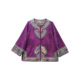 295256 紫色如意头外套 A.miya