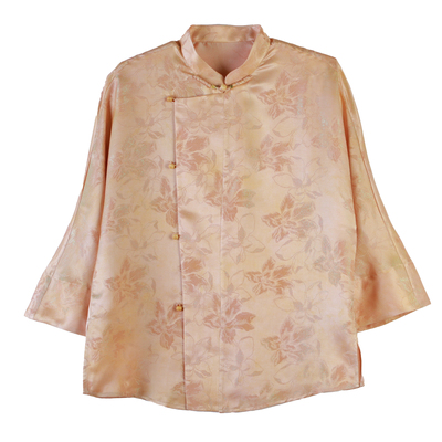 【苏苏nana宠粉】鎏金玉兰小衫 27224