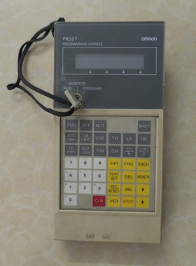 日产欧姆龙手持编程器C200H-PR027-E,八成新,功能好,现货