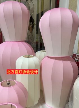 地插孔明灯笼天幕灯笼水上小溪湖畔户外防水古风民宿悬挂灯笼定制