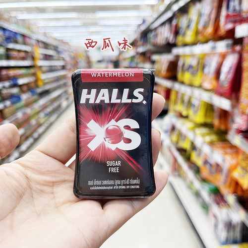 泰国无糖润喉糖清凉提神薄荷便携