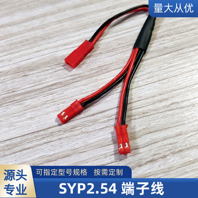 SYP端子线JST双头公转2母头线束