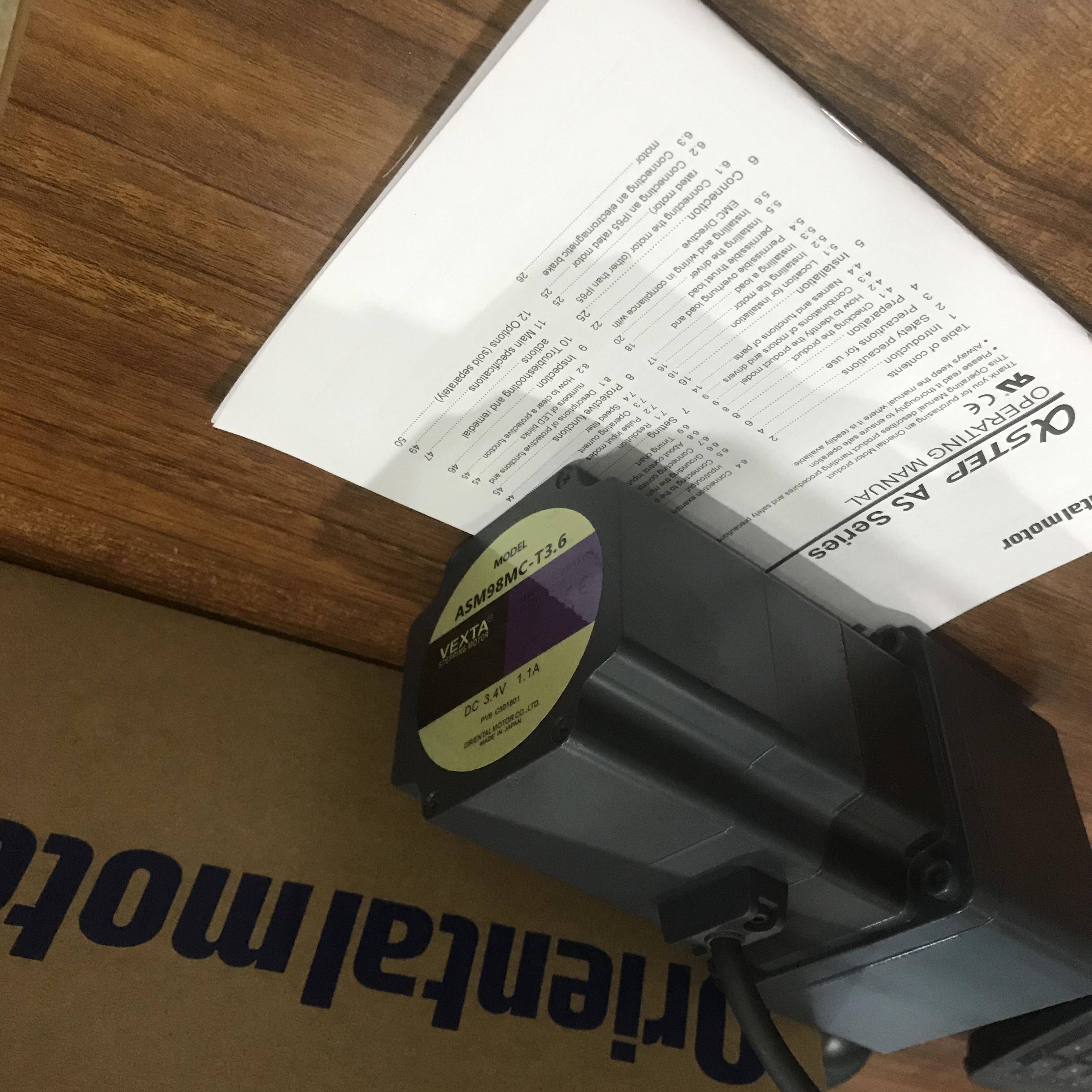 原装VEXTA东方马达电机ASM98MC-T3.6