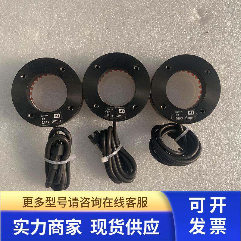 KEYENCE基恩士CA-DRR5视觉检测环形光源LED红光 测试包好9新包好