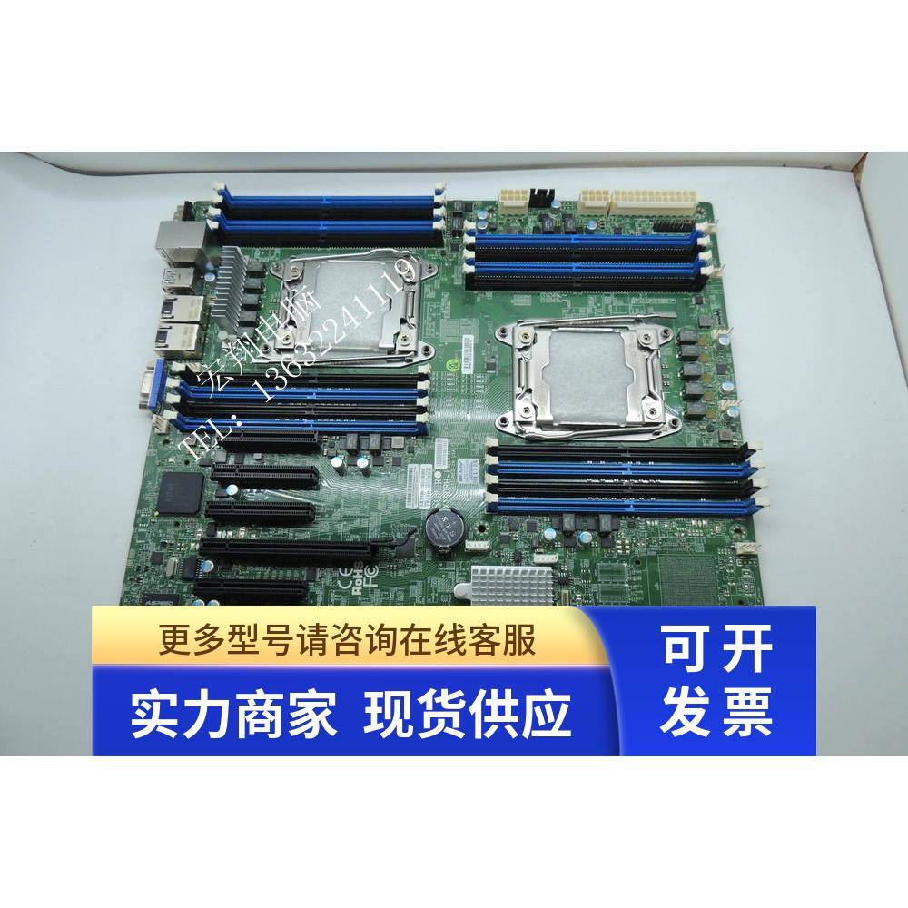 超微 X10DRH-i 双路X99 服务器工作站主板 2011针C612支持 V3 V4