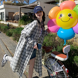 【现货】有买家秀超长衬衫夏季防晒衣8588-P105-K158，女装衬衫，2C301