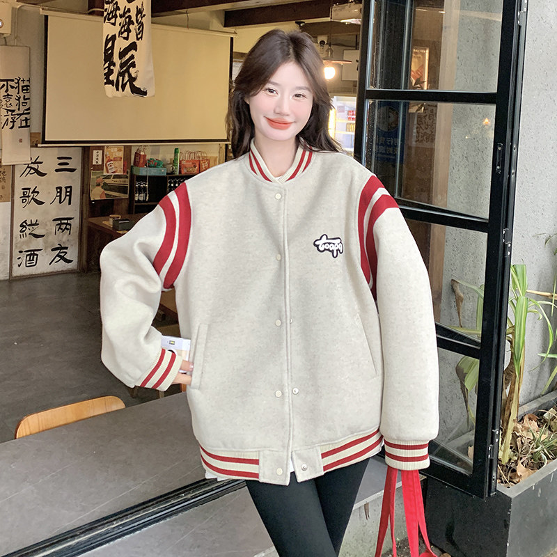 【现货】新款毛呢棒球服90羽绒外套301A-8615-P255-K398,女装羽绒服,2C301
