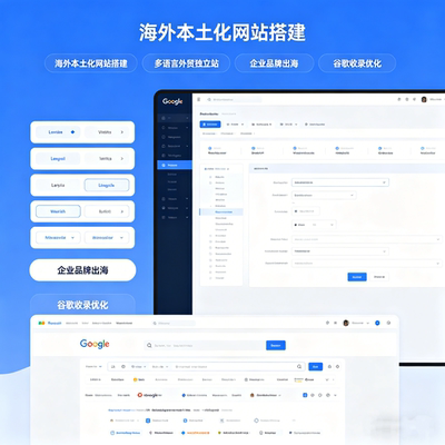 外贸独立站搭建源码交付  谷歌SEO 全球收款 多语言独立站定制