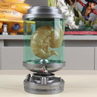 七龙珠手办 沙鲁幼虫养育仓手办 培养皿 可发光 桌面摆件模型