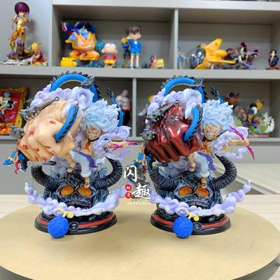 草帽团TH 天绘 wcf 鬼岛篇 五档尼卡路飞 雕像 gk 手办 模型摆件