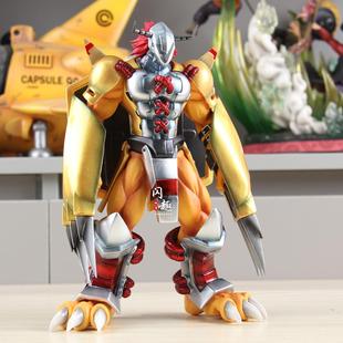 数码暴龙宝贝手办 2.0全涂装金色战斗暴龙兽手办黑暗摆件动漫模型