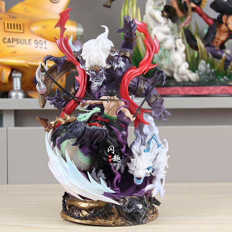 海贼王 lx 索隆 地狱之王阎魔 手办 模型雕像 男生礼物潮玩摆件