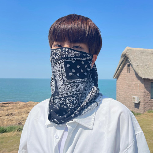 防晒面罩全脸紫外线挂耳护脖子