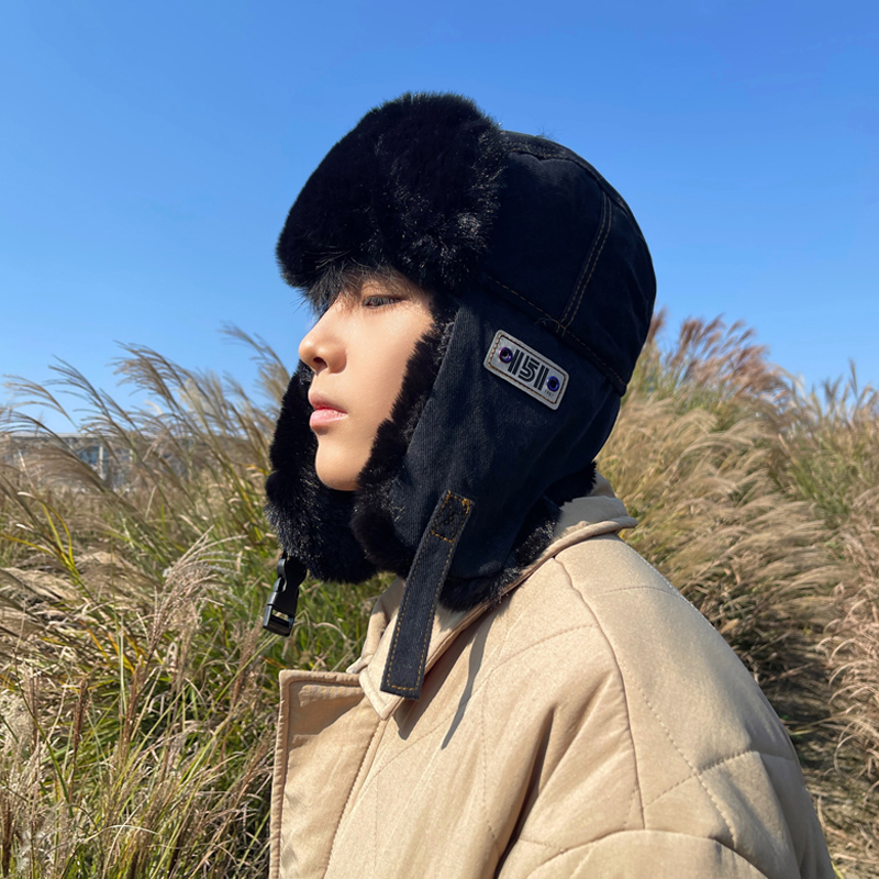 韩版秋冬保暖护耳雷锋帽子冷帽