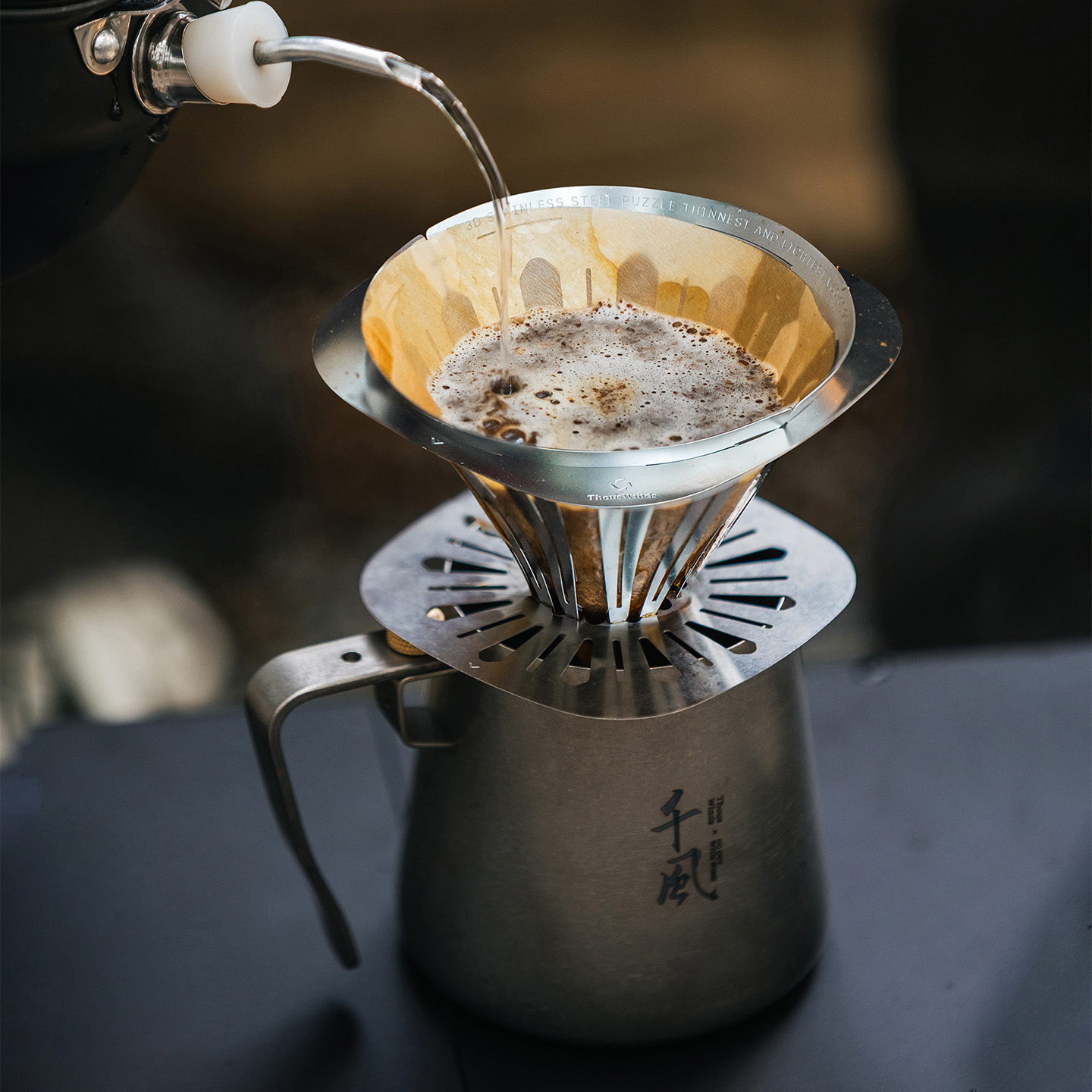 千风手冲咖啡过滤杯v60滴漏