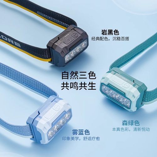 奈特科尔HA23UHE户外头灯夜跑