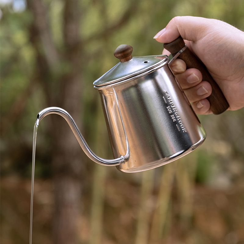 柯曼咖啡手冲壶304不锈钢户外