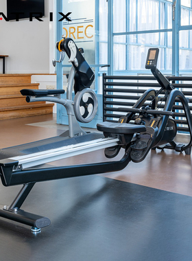 乔山划船器MATRIX ROWER自发电精准磁控划水机商用健身房器材进口