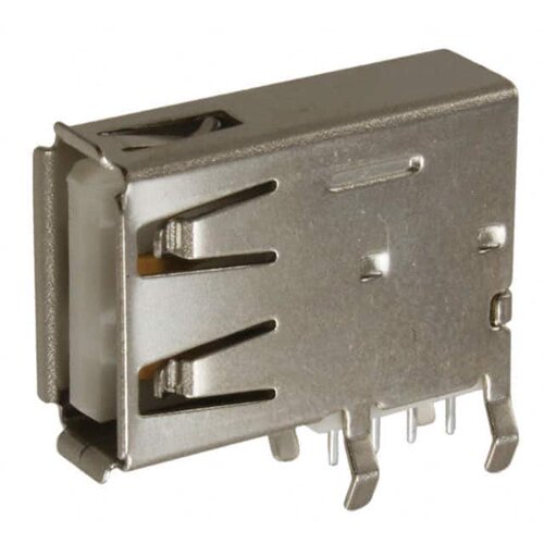 A-USB/2-A-E 连接器 《 CONN RCPT USB2.0 TYPEA 4POS R/A    》