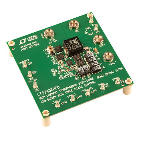 DC1470A 开发板 《 EVAL BOARD LED DRIVER LT3743    》